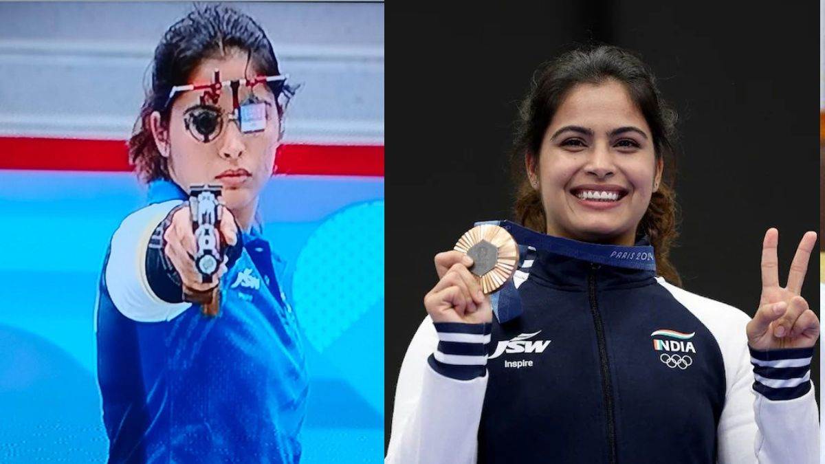 paris olympics 2024 happiness in dav college chandigarh on manu bhakar winning medal students and teachers celebrated by dancing