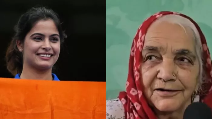 मनु भाकर के पदक जीतने से काफी खुश हैं उनकी दादी