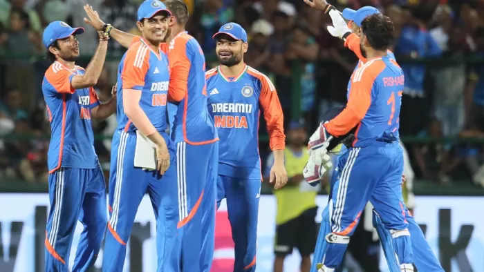 भारत और श्रीलंका के बीच दूसरा टी20I मैच। फोटो- BCCI