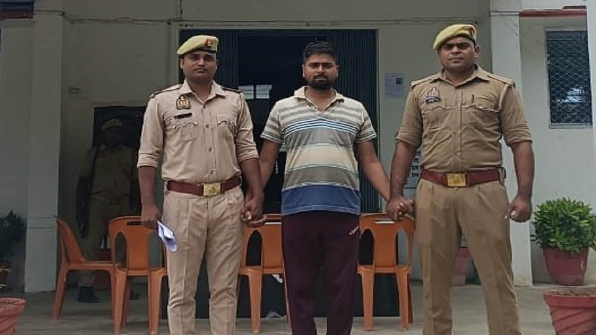 gang leader arrested in kaushambi for kidnapping and extortion gang