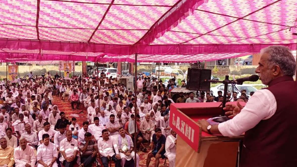 ncr palwal union minister inaugurates development projects in hodal