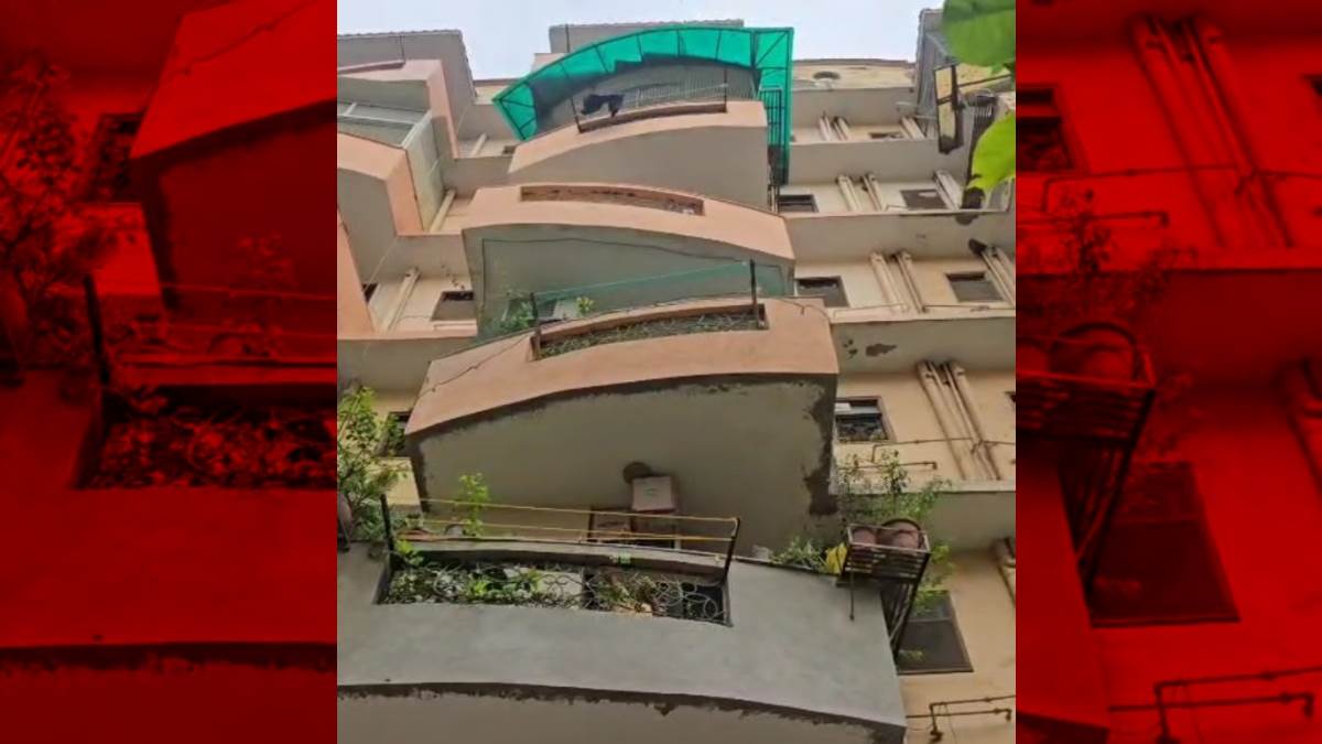 ncr ghaziabad news teen dies after fall from building suicide suspected