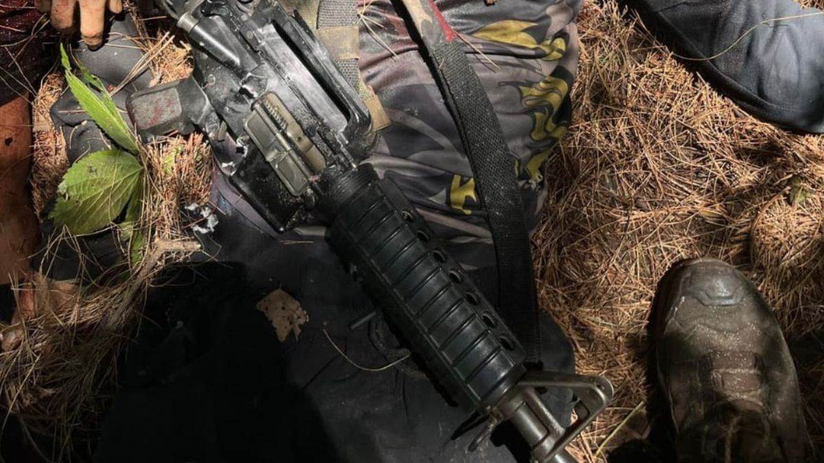 operation mahadev american m4 carbine rifle found terrorists hashim musa pahalgam terror attack srinagar encounter