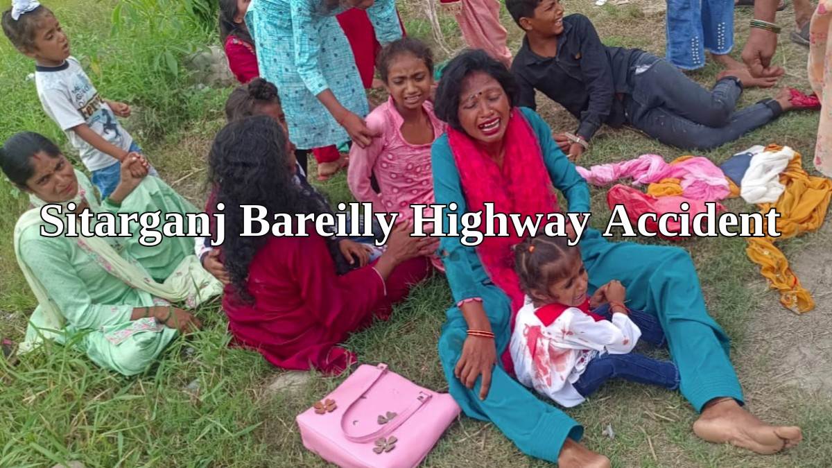 Bloody Sunday सितारगंजबरेली हाईवे पर हादसा, कंटेनर ने ट्रैक्टर