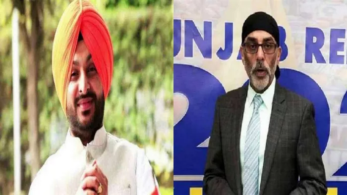लुधियाना के सांसद रवनीत सिंह बिट्टू व गुरपतवंत सिंह पन्नू। (फाइल फाेटाे)