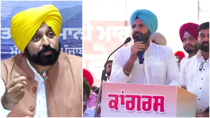राजा वड़िंग ने मुख्यमंत्री भगवंत मान पर साधा निशाना।
