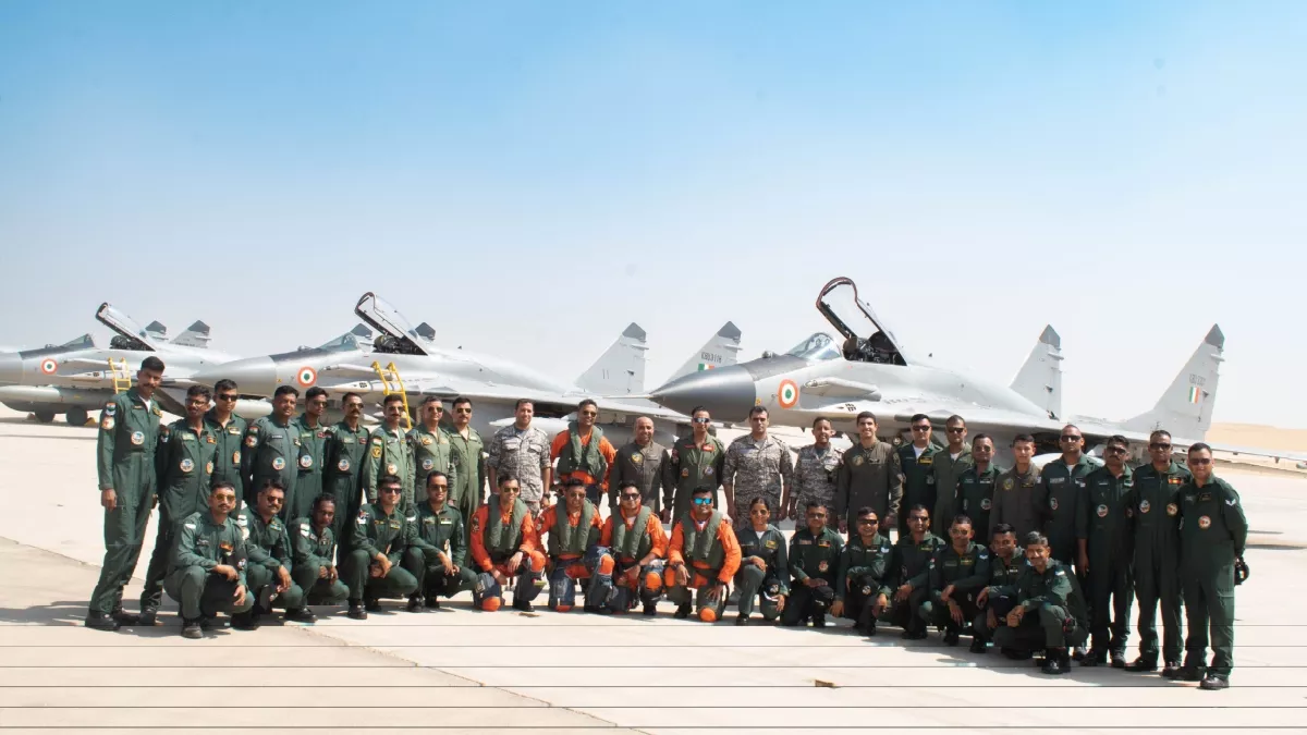 Exercise Bright Star 2023 का हिस्सा बना भारत, वायुसेना दल पहुंचा मिस्र; जल्द रवाना होंगे भारतीय सेना के जवान