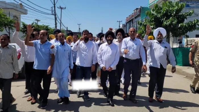 विजयपुर में बिजली आंदोलन में शहीद हुए किसानों को याद कर दी श्रद्धांजलि