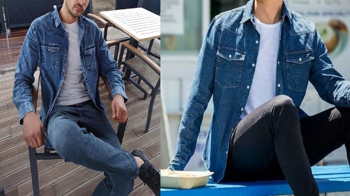 How To Wear A Denim Shirt With Black Jeans • Ready Sleek-sonthuy.vn