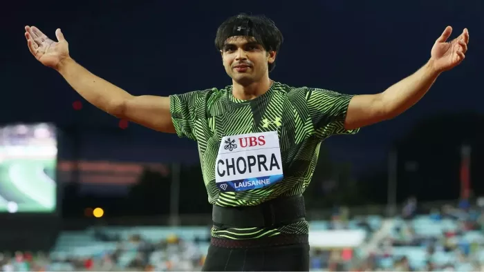 Neeraj Chopra ने वर्ल्ड एथलेटिक्स चैंपियनशिप 2023 में गोल्ड मेडल अपने नाम कर लिया है।