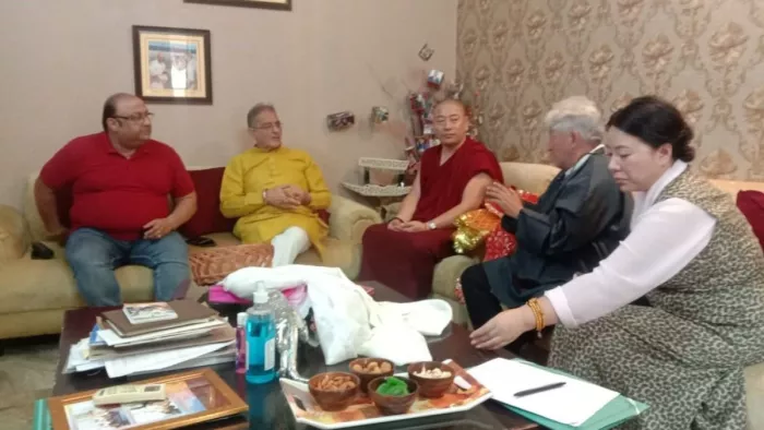 तिब्बती संसद प्रतिनिधिमंडल ने मांगा चीन पर दवाब बनाने में भाजपा से सहयोग