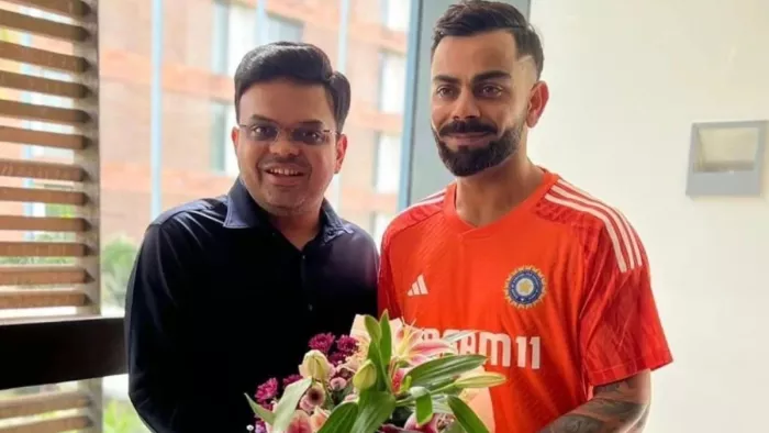Virat Kohli ने Jay Shah को खास अंदाज में दी बधाई