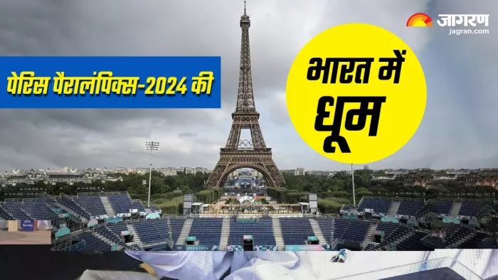 पेरिस पैरालंपिक्स की भारत में है जमकर धूम