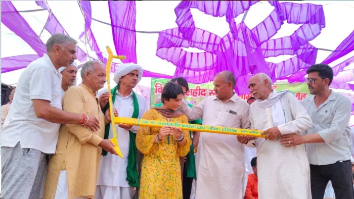 Haryana Election 2024: राजनिति में शामिल होने के सवाल पर क्या बोलीं विनेश फोगाट।