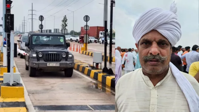 अर्बन एक्सटेंशन रोड पर दिल्ली वालों को टोल देना पड़ रहा है। जागरण