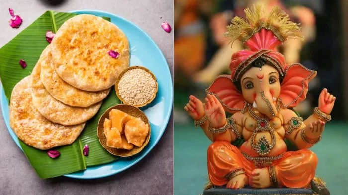 Ganesh Utsav के तीसरे दिन भगवान गणेश को लगाएं ये भोग (Image Credit- Freepik/Pinterest)