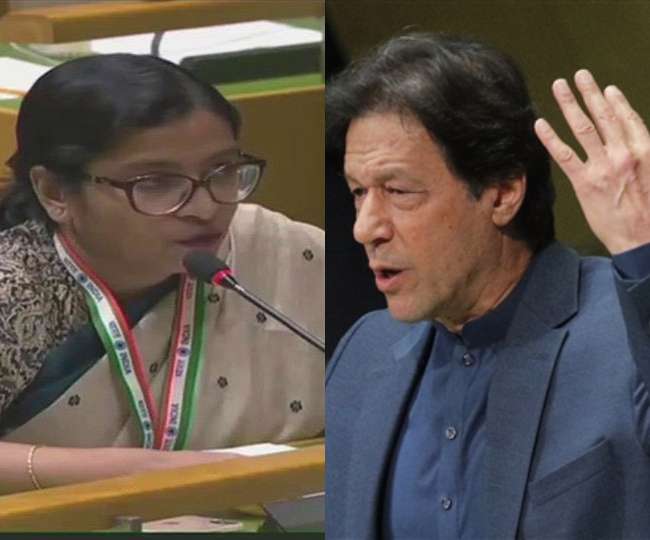 India Reply on Imran: UN में भारत ने पाकिस्‍तान के झूठ को किया बेनकाब, कहा- आतंकियों को पेंशन देता है पाक
