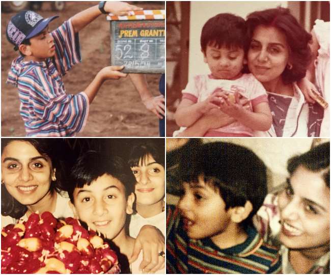 Ranbir Kapoor Birthday See Here Actor S Childhood Photos With Full Cuteness