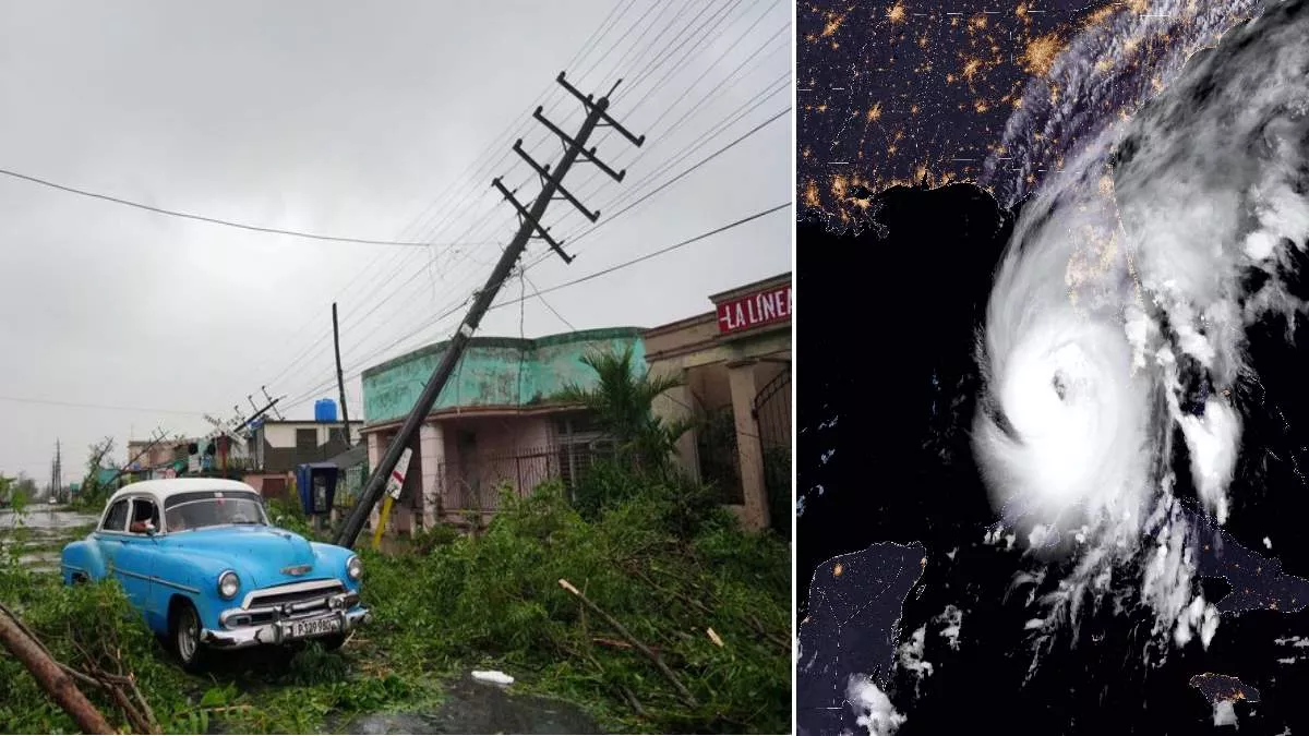 Cuba Hurricane Ian: चक्रवाती तूफान 'इयान' से क्यूबा में तबाही, भारी तबाही से बिजली हुई ठप