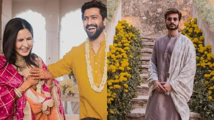 Katrina Kaif and Vicky Kaushal Photo with Sunny Kaushal