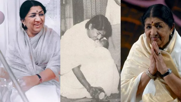 Symbolic Images of Late Lata Mangeshkar taken from Fan Page