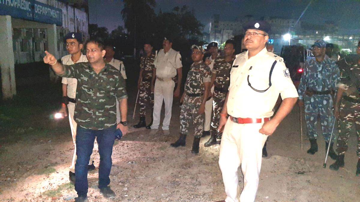 जिलों में पुलिस की चहल कदम में बढ़ोतरी देखने को मिल रही है। फोटो: जागरण
