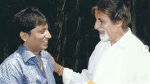 Raju Srivastav Saved Amitabh Bachchan Mobile Number. Photo- Instagram/Raju Srivastav