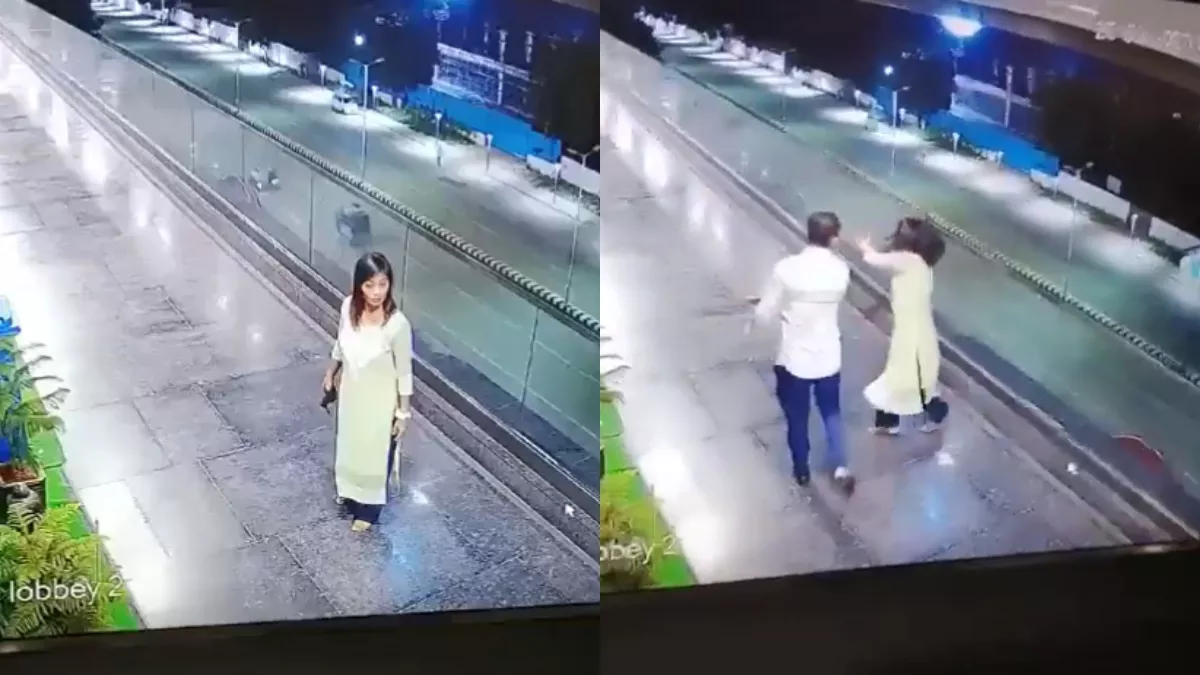 महिला को थप्पड़ मारे, बाल खींचे... अहमदाबाद में चार मिनट तक पीटता रहा स्पा सेंटर का मालिक; सामने आया Video