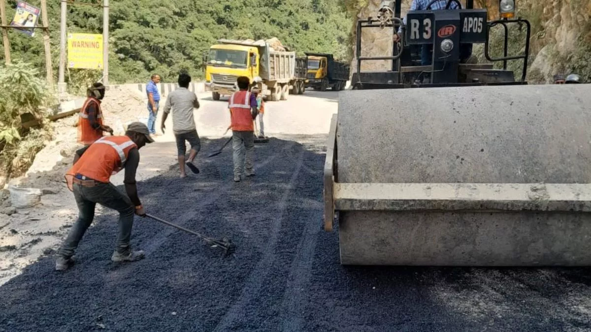 Mandi News- रंग लाए एनएचएआइ के प्रयास, तय अवधि से पहले दो तरफा बहाल हुआ मंडी मनाली मार्ग