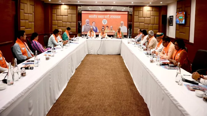 Rajasthan Election 2023: जयपुर में BJP का महामंथन