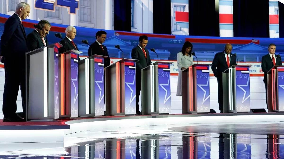 donald trump informally did not attend the partys second debate for the presidential election