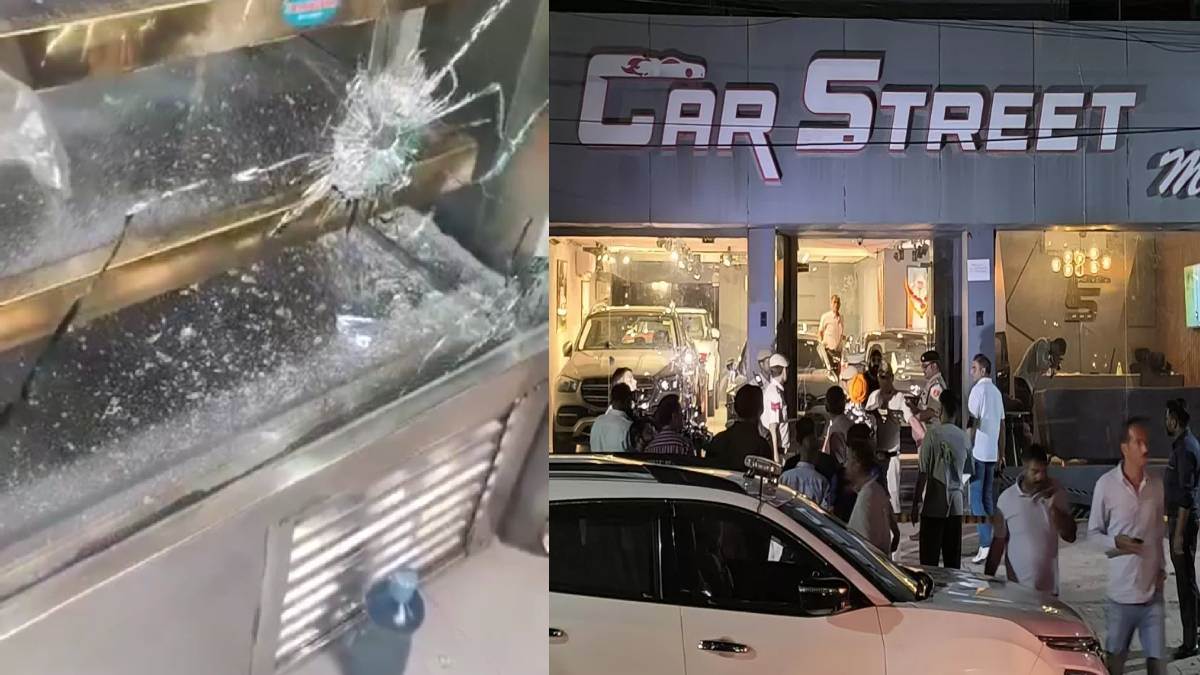 ncr indiscriminate firing at a sweet shop in nangloi yesterday bullets were fired at a car showroom in naraina