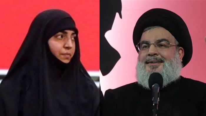 Hassan Nasrallah Killed:हिजबुल्लाह चीफ हसन नसरल्लाह और उसकी बेटी जैनब की मौत।(फोटो सोर्स: सोशल मीडिया)