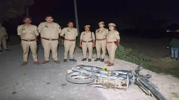 महिला पुलिस ने मुठभेड़ में बदमाश को गोली मारकर किया घायल। जागरण