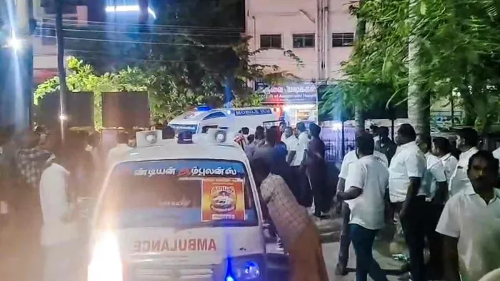 तमिलनाडु भगदड़ पर ताजा अपडेट। फोटो- पीटीआई