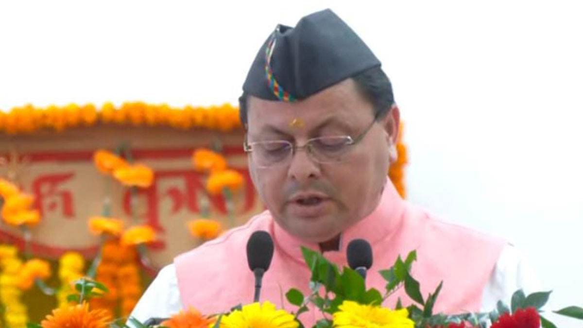 uttarakhand cm warns copying mafia promises fair recruitment