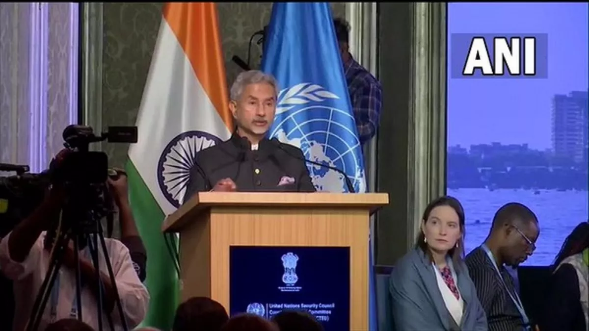 UNSC की आतंकवाद विरोधी समिति की विशेष बैठक में जयशंकर ने पाकिस्तान और चीन को सुनाई खरी-खरी