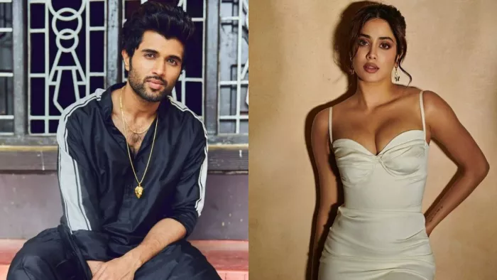 File Photo of Vijay Deverakonda and Janhvi Kapoor. Photo Credit: Vijay Deverakonda and Janhvi Kapoor Instagram