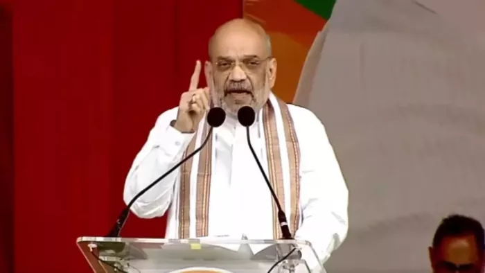 डेढ़ घंटे उज्जैन में रहेंगे अमित शाह। फाइल फोटो।