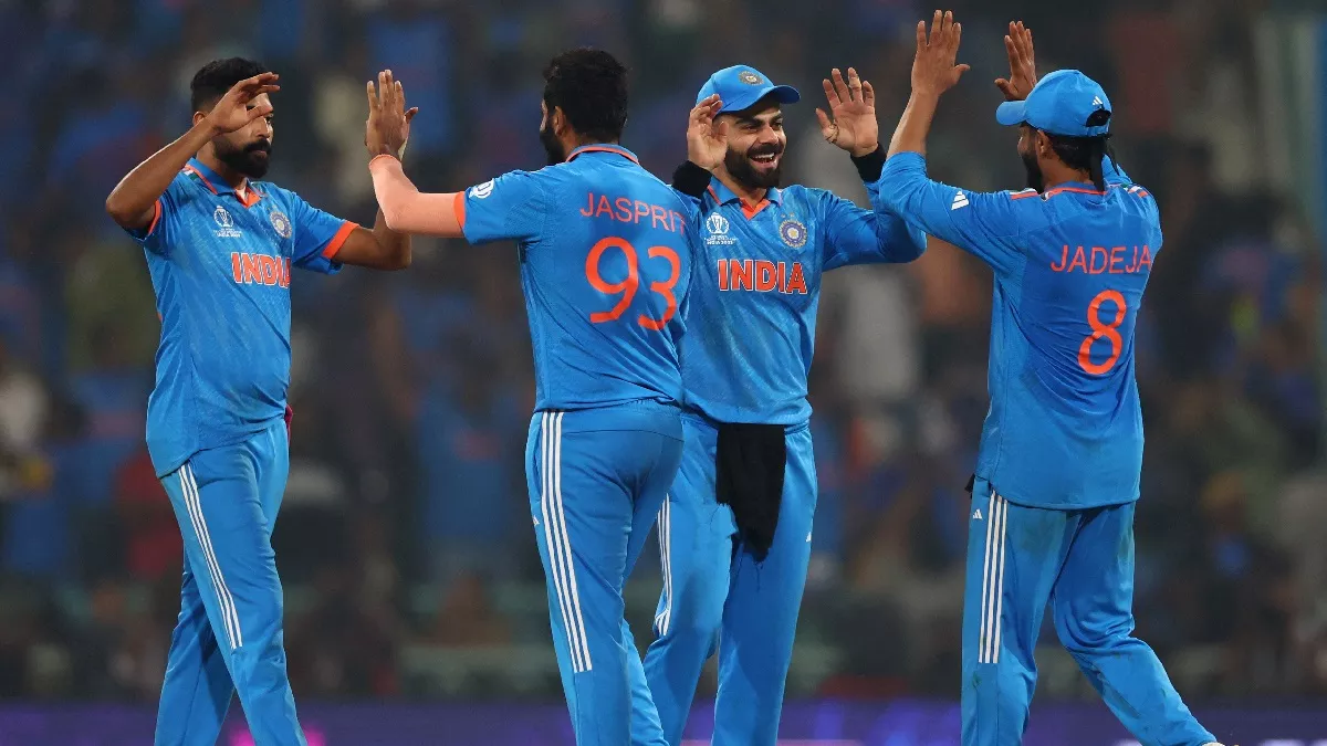 IND vs ENG Highlights भारत ने लगाया जीत का सिक्सर इंग्लैंड को 100 रन से दी मात; प्वाइंट्स टेबल में टॉप पर पहुंची - IND vs ENG World Cup 2023 Team India