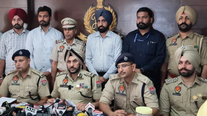 बब्बर खालसा के चार गुर्गें चढ़े मोहाली पुलिस के हत्थे