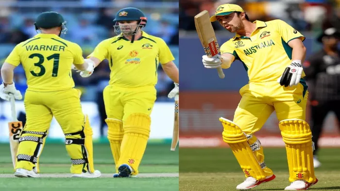 AUS vs NZ: डेविड वॉर्नर और ट्रेविस हेड ने तूफानी साझेदारी निभाई।