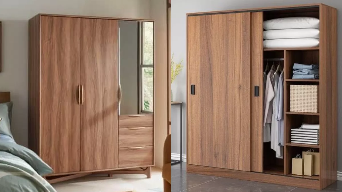 आखें रह जायेंगी फटी की फटी! जब देखेंगे मॉर्डन और लेटेस्ट Wooden Almirah Design, बेडरूम को देंगी अट्रैक्टिव लुक