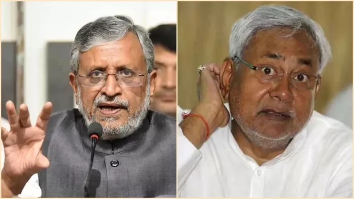 बिहार के सीएम नीतीश कुमार और सुशील कुमार मोदी