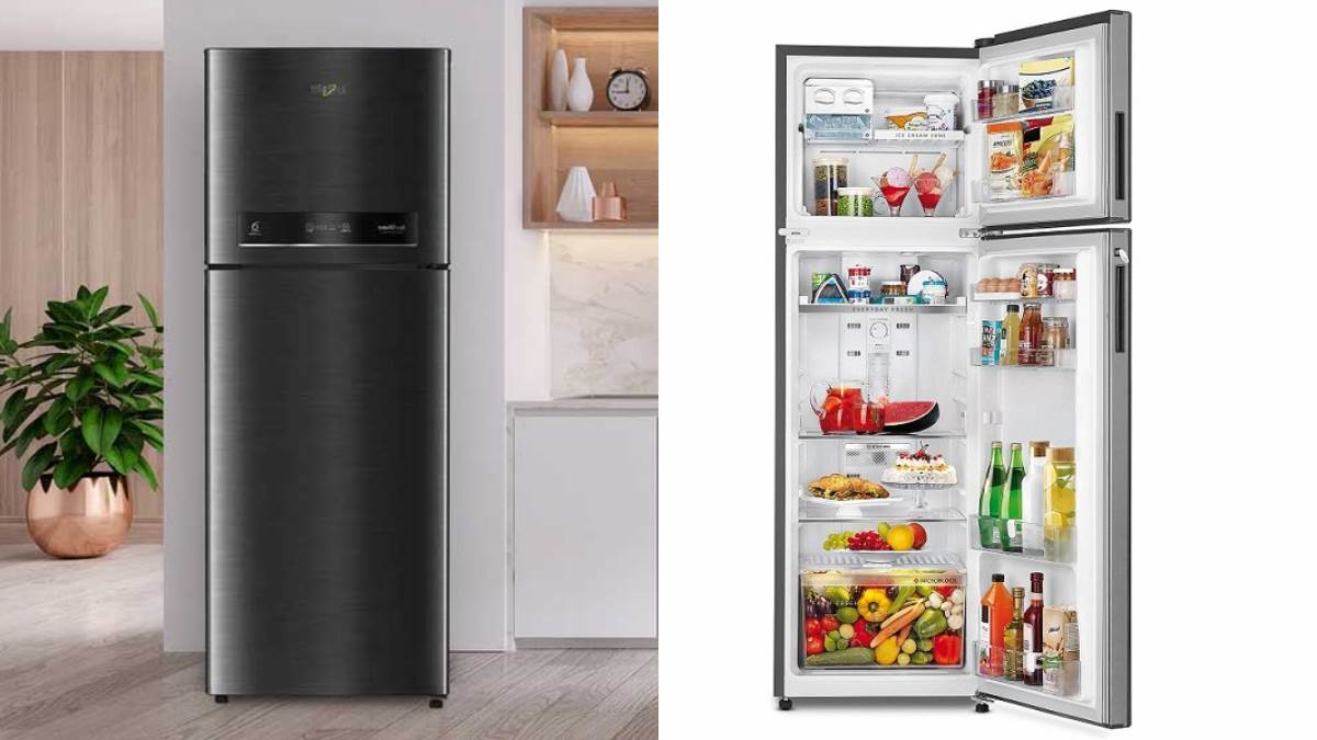 बड़ी फैमिली के लिए बेस्ट है ये Whirlpool Refrigerator Double Door 12