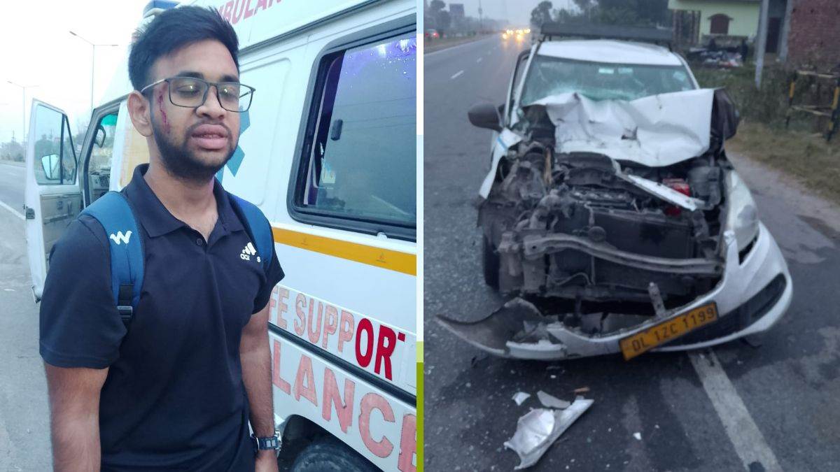 ias going for training at lbsnaa became victim of an accident in roorkee admitted to hospital