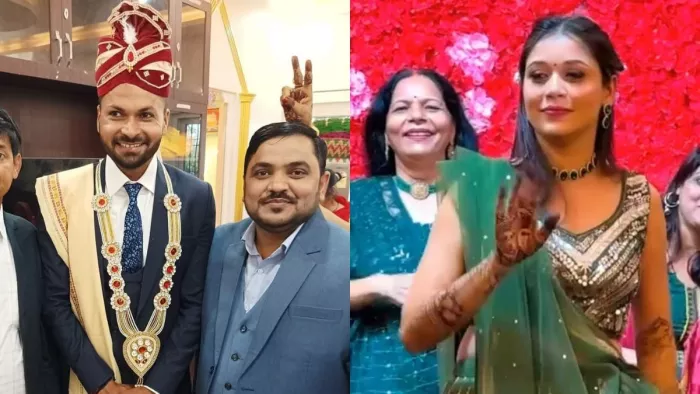 मुकेश कुमार ने सारण की रहने वाली दिव्या के साथ लिए सात फेरे।