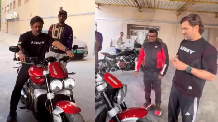 MS Dhoni ने अपने फैन की ख्वाहिश की पूरी, इंटरनेट पर वीडियो ने लगाई आग