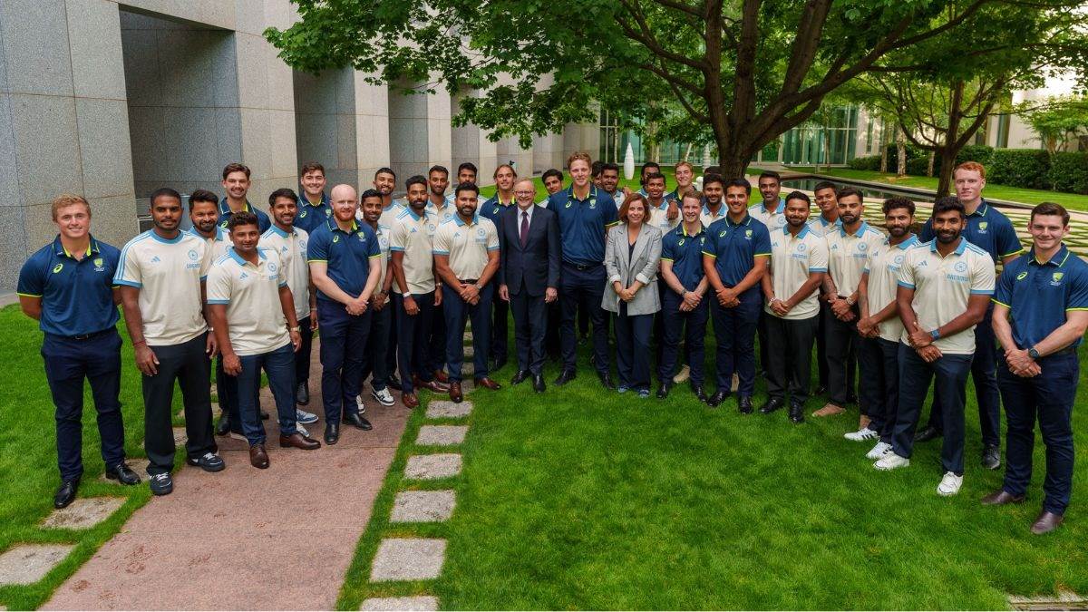 rohit sharma speech at australian parliament watch video ind vs aus border gavaskar trophy