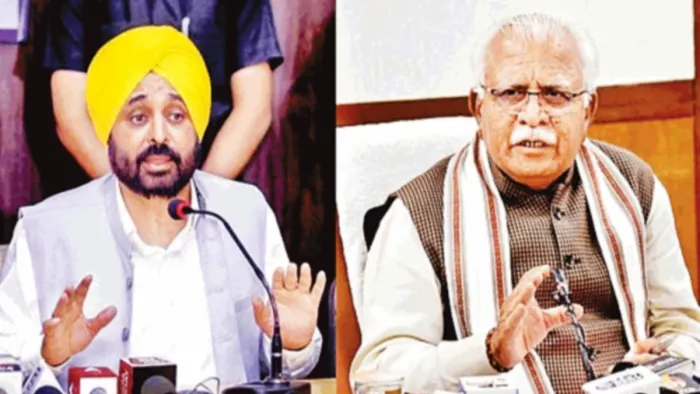 SYL मामले को लेकर आमने सामने आए पंजाब-हरियाणा